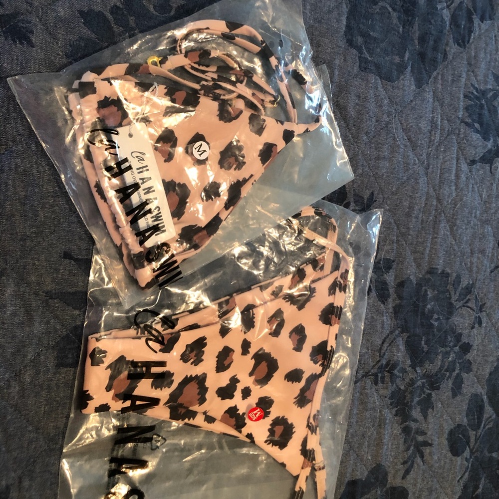 Animal print bikini
